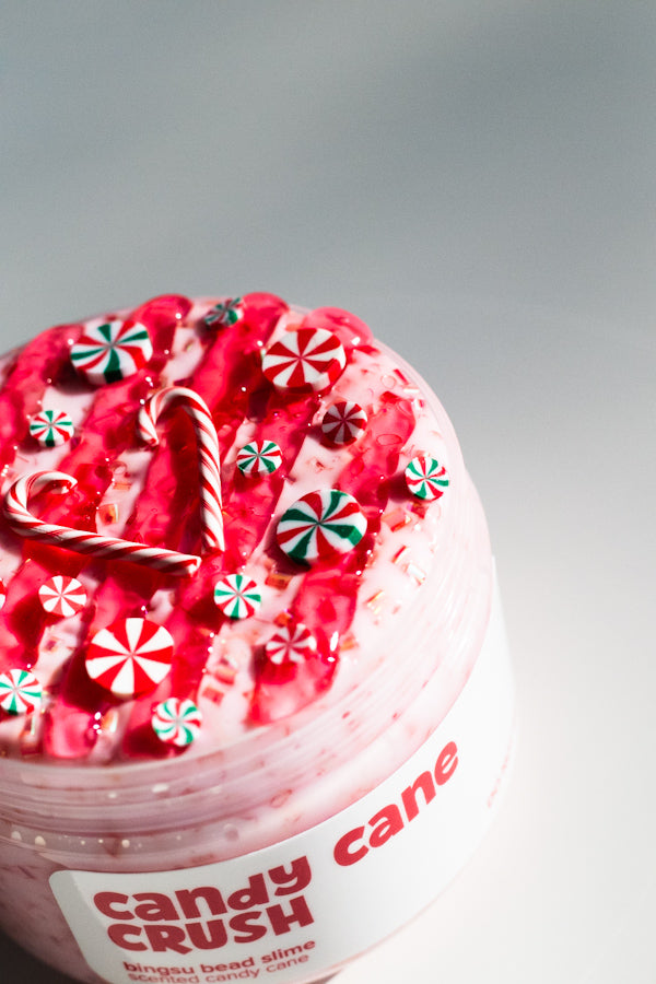 Candy Cane Crunch Slime