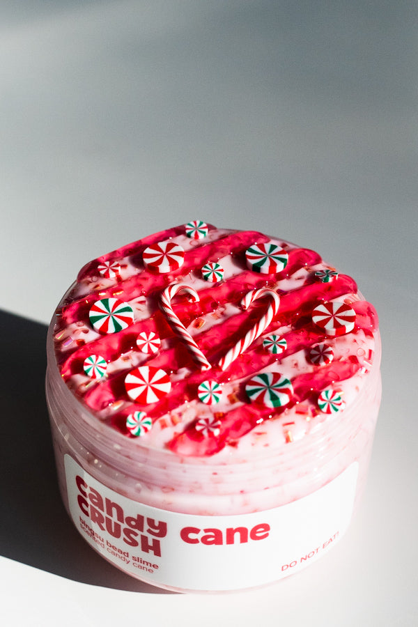 Candy Cane Crunch Slime