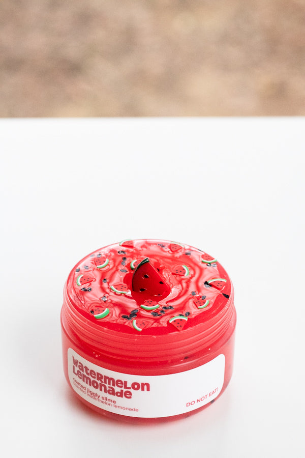 Watermelon Lemonade Slime