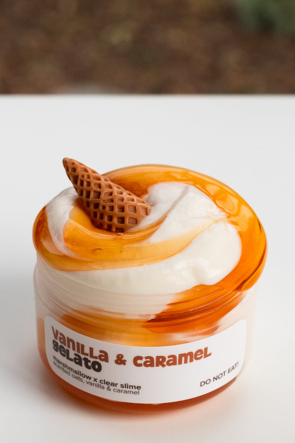 Vanilla & Caramel Gelato Slime
