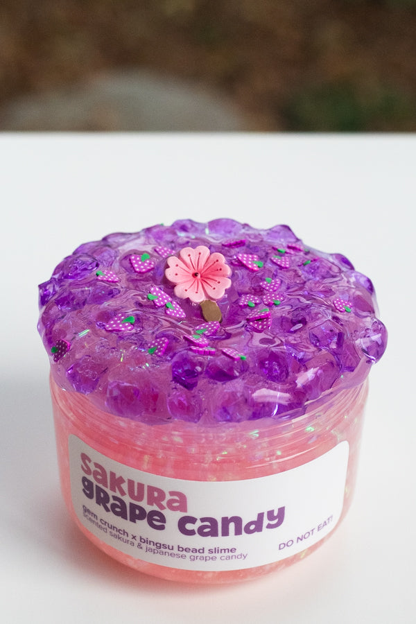 Sakura Grape Candy Slime