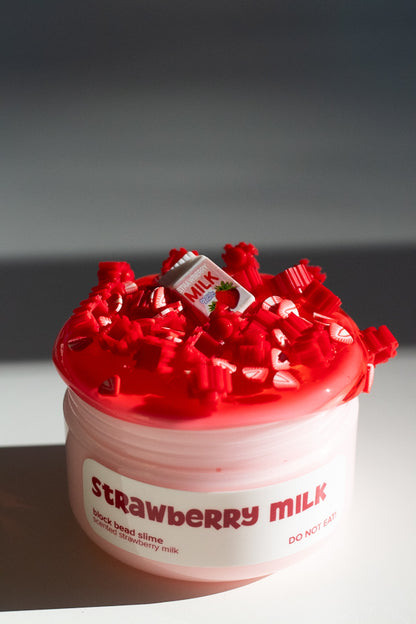 Strawberry Milk Slime