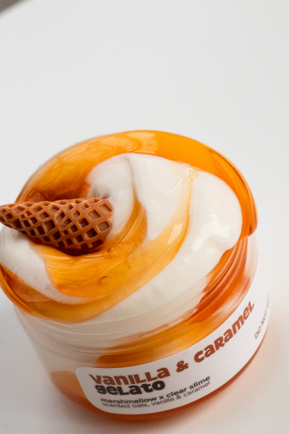 Vanilla & Caramel Gelato Slime