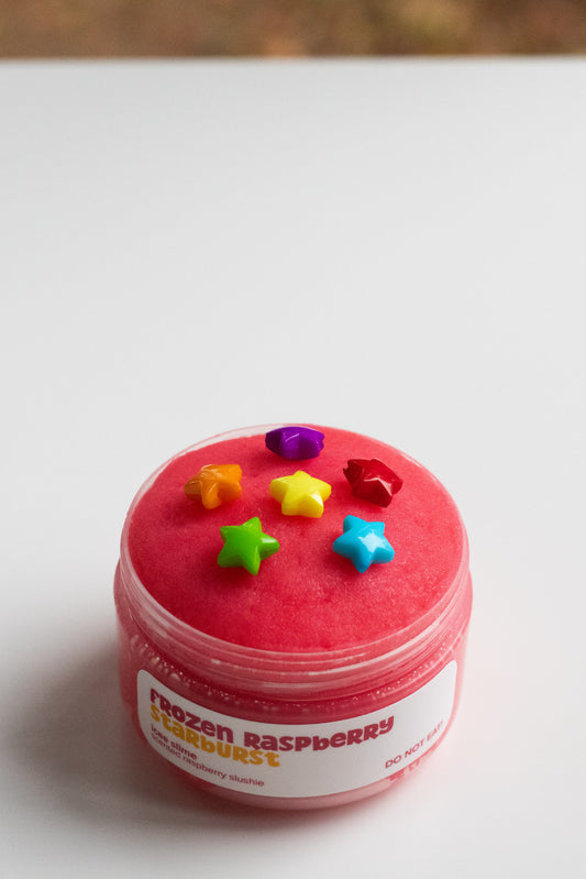 Frozen Raspberry Starburst Slime