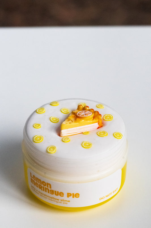 Lemon Meringue Pie Slime