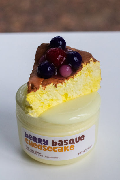Berry Basque Cheesecake DIY Slime Kit