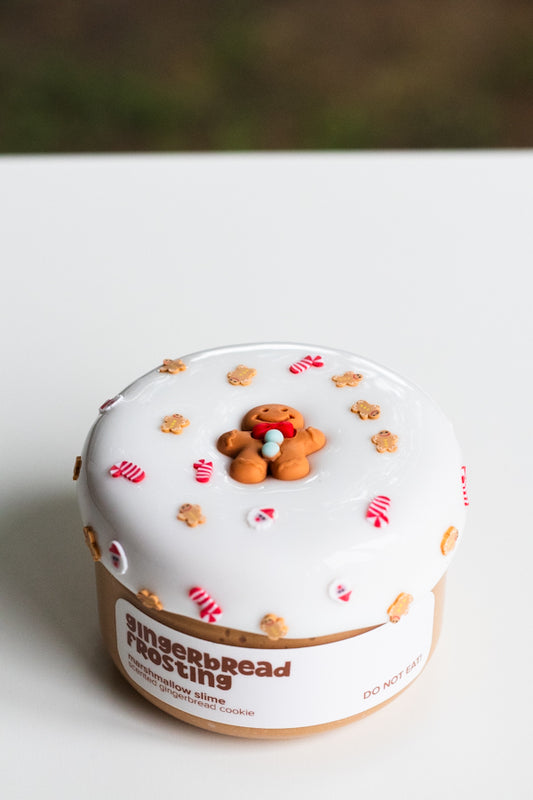 Gingerbread Frosting Slime