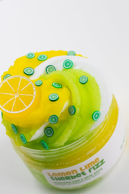 Lemon Lime Sherbet Fizz Slime