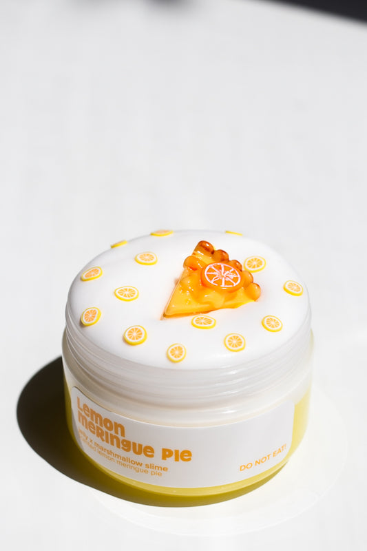 Lemon Meringue Pie Slime