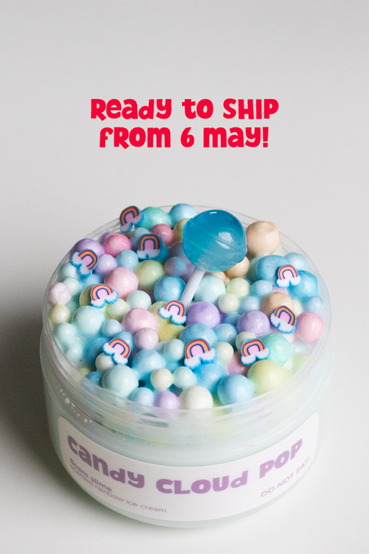 Candy Cloud Pop Slime
