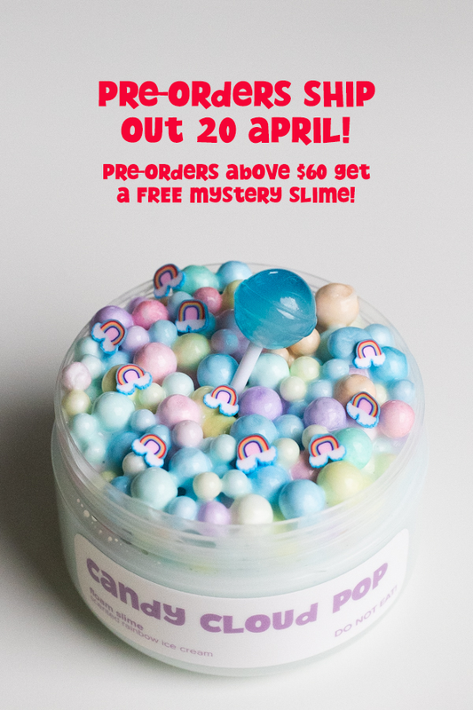Candy Cloud Pop Slime