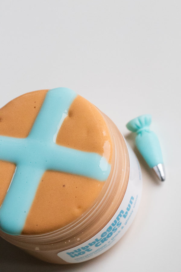Bubblegum Hot Cross Bun DIY Slime