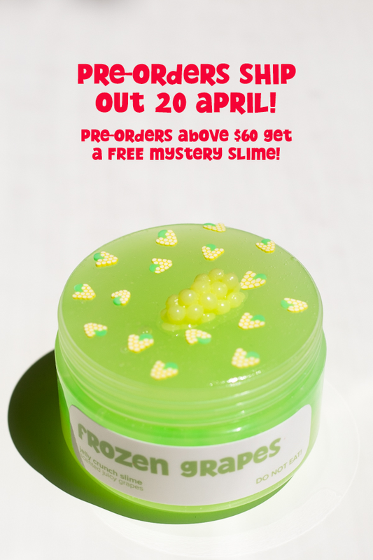 Frozen Grapes Slime