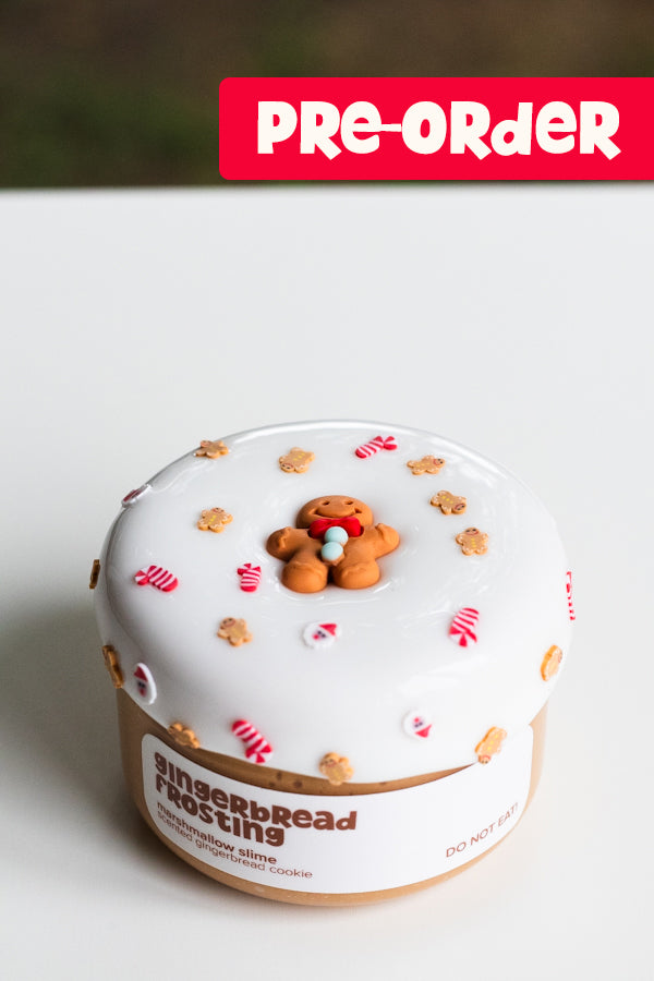 Gingerbread Frosting Slime