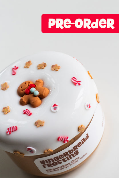 Gingerbread Frosting Slime