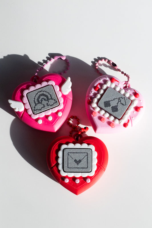 Sweetheart Pixel Clicker Keychain
