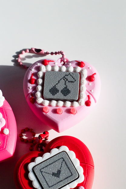 Sweetheart Pixel Clicker Keychain