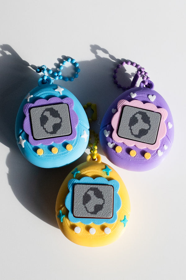 Pet Pixel Clicker Keychain