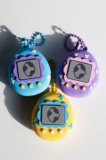 Pet Pixel Clicker Keychain