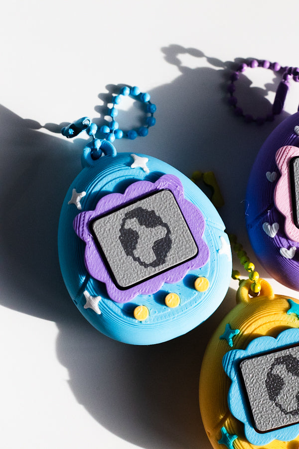 Pet Pixel Clicker Keychain