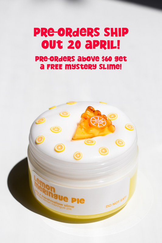 Lemon Meringue Pie Slime