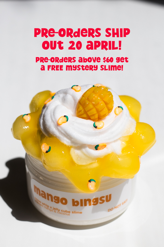 Mango Bingsu DIY Slime Kit