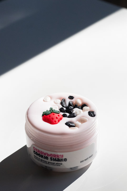 Strawberry Cookie Shake Slime
