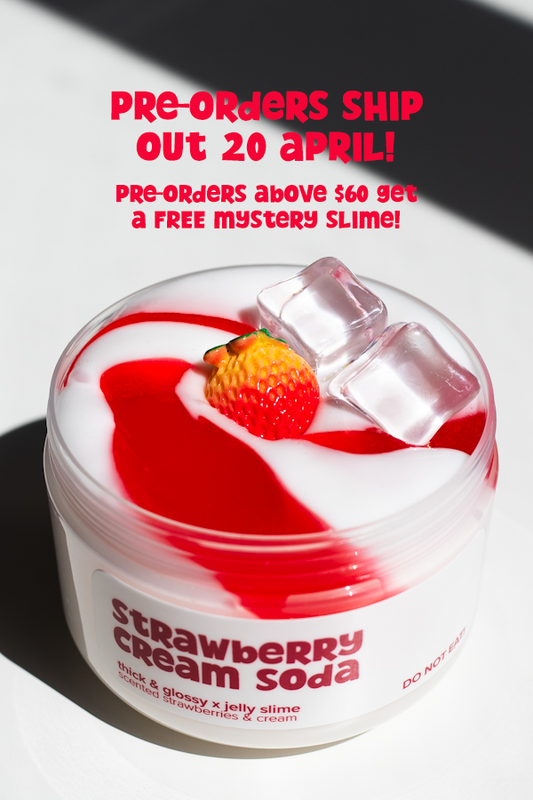 Strawberry Cream Soda DIY Slime Kit