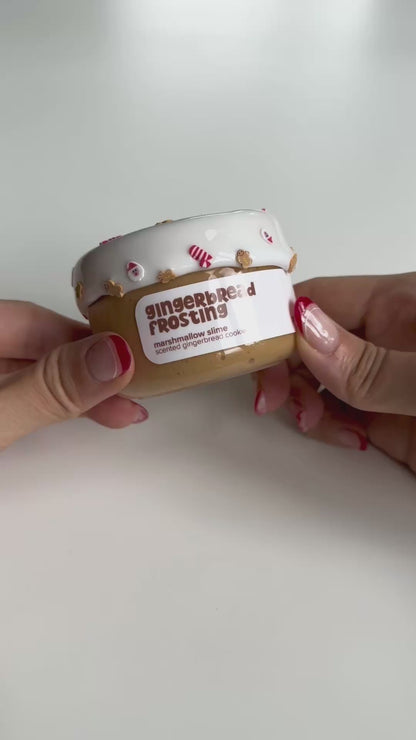 Gingerbread Frosting Slime