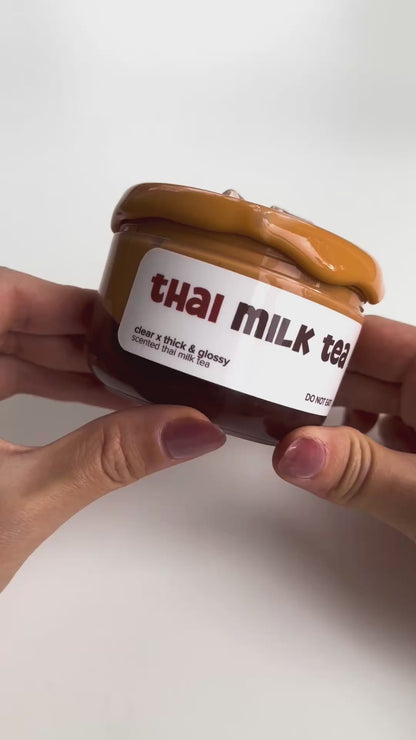 Thai Milk Tea Slime