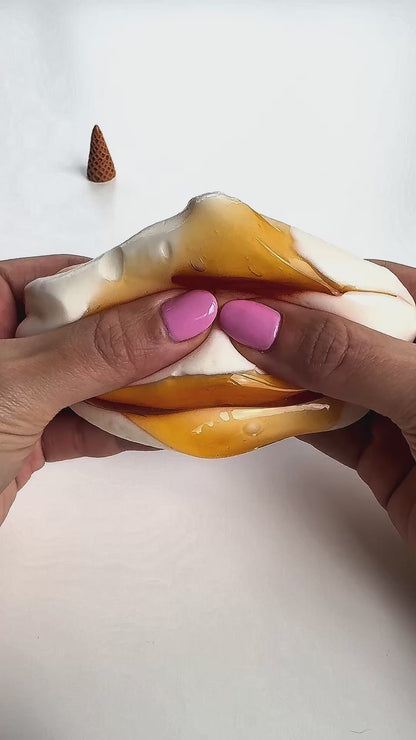 Vanilla & Caramel Gelato Slime