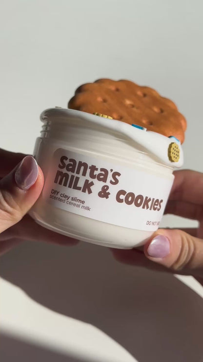 Santa’s Milk & Cookies DIY Slime Kit
