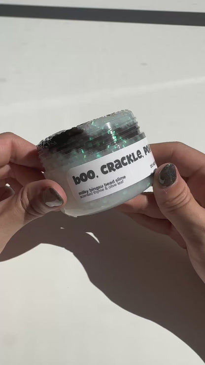 Boo, Crackle, Pop! Slime