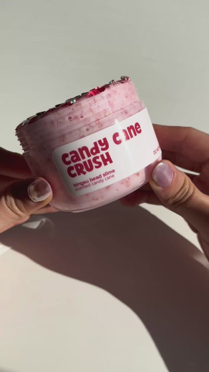 Candy Cane Crunch Slime