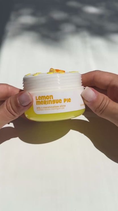 Lemon Meringue Pie Slime