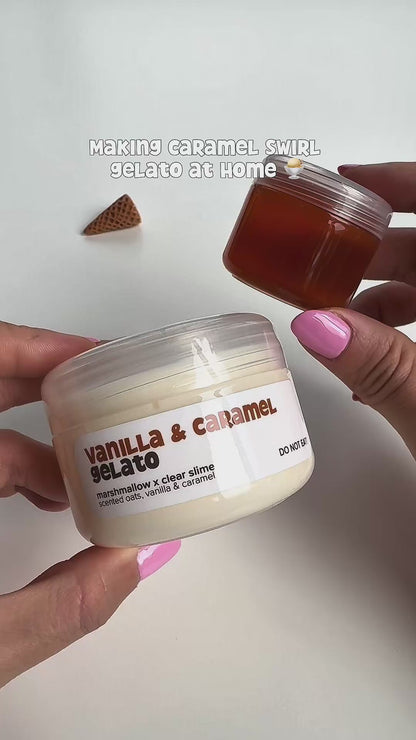 Vanilla & Caramel Gelato Slime