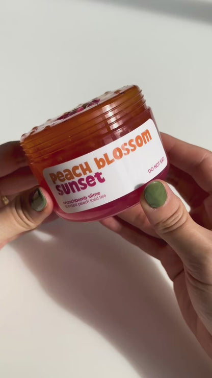 Peach Blossom Sunset Slime