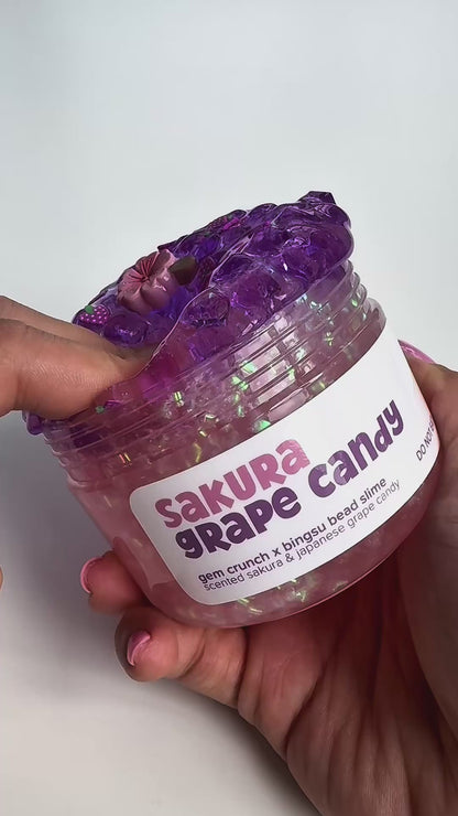 Sakura Grape Candy Slime