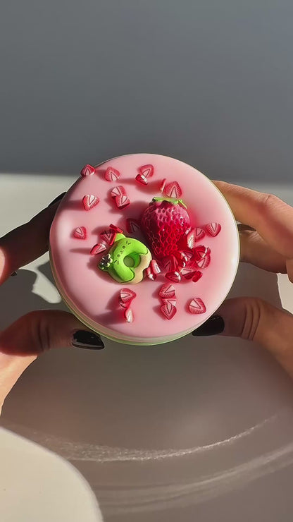 Strawberry Matcha DIY Slime Kit