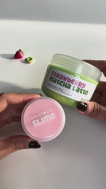 Strawberry Matcha DIY Slime Kit