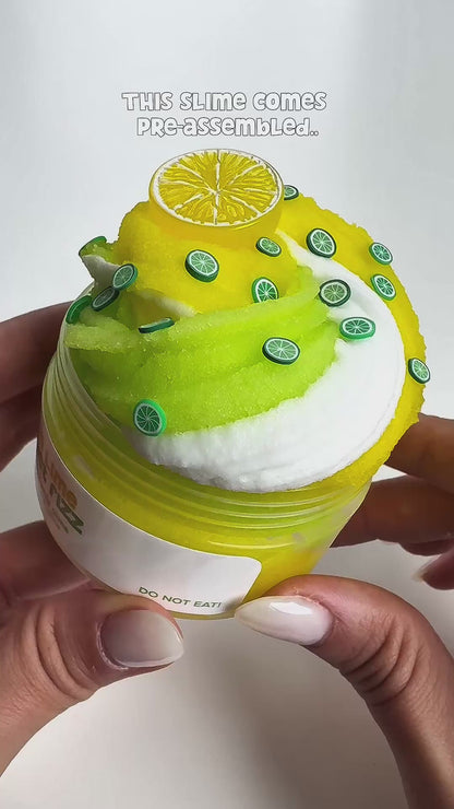 Lemon Lime Sherbet Fizz Slime